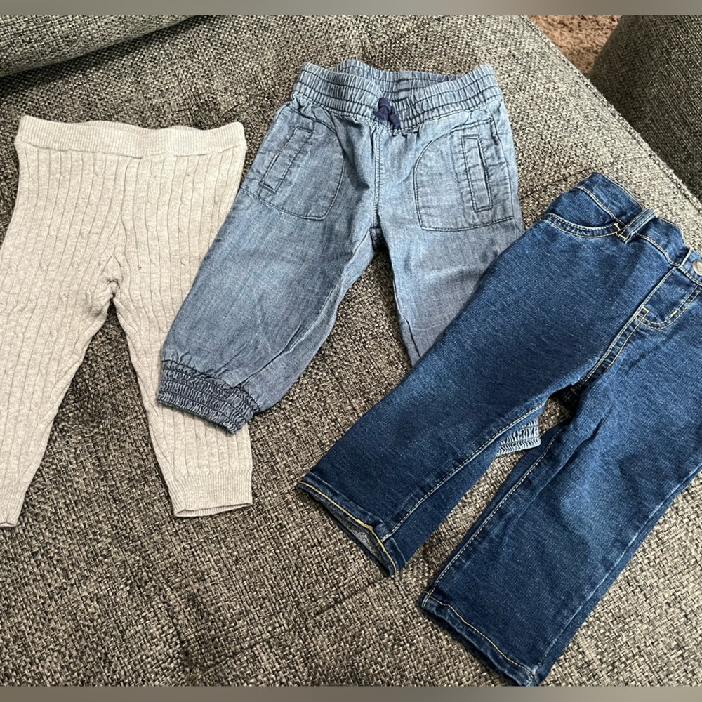 Baby Girl Pants Bundle 6-12 months